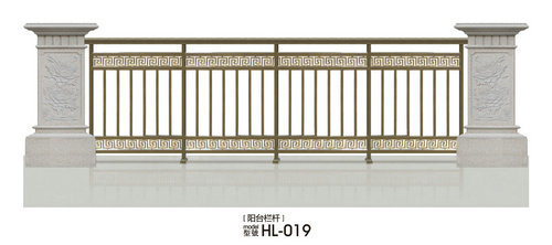 阳台铝艺栏杆HL-019