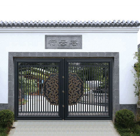 无锡别墅庭院大门工程案例